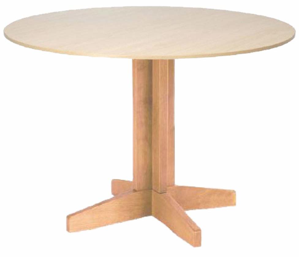 Centre Pedestal Table 1000mm Diameter